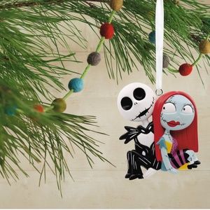 Holiday Ornament Disney Tim Burton's The Nightmare Before Christmas Jack & Sally